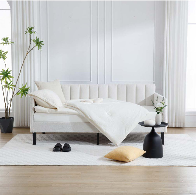 Boucle Upholstered Daybed
