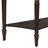 Farmhouse Half Moon Console Table with Drawer and Shelf, Solid Wood Entryway Sofa Table for Hallway, Living Room & Foyer-420395665