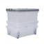 Wham 3 Piece Wheeled Box Set - Clear/Cool Grey