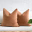 Housses de coussin décoratives tissées à la main en velours et à motifs floraux, double face