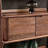Light luxury style solid wood bookcase