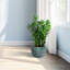 3 pots de fleurs en céramique, pot de fleurs moderne pour patio, jardin ou rebords de fenêtre