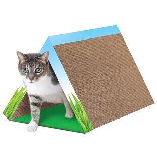 Petstages Fold Away Tunnel and Corrugated Cat Scratcher