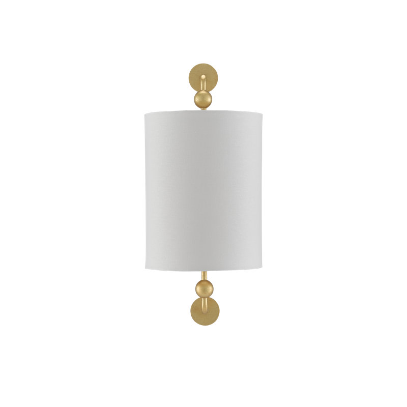 Tavey 1 - Light Armed Sconce, Contemporary Gold