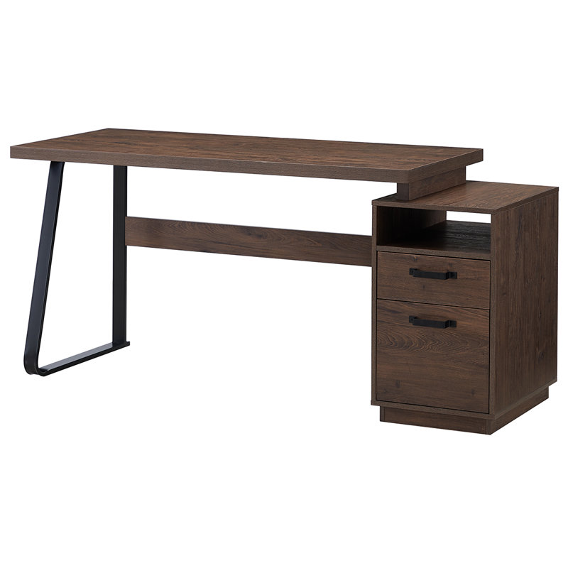 Jerry 65.5'' Desk, Brown