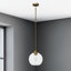 Luminaire suspendu à 1 lumière pour îlot de cuisine-80800634-80800636