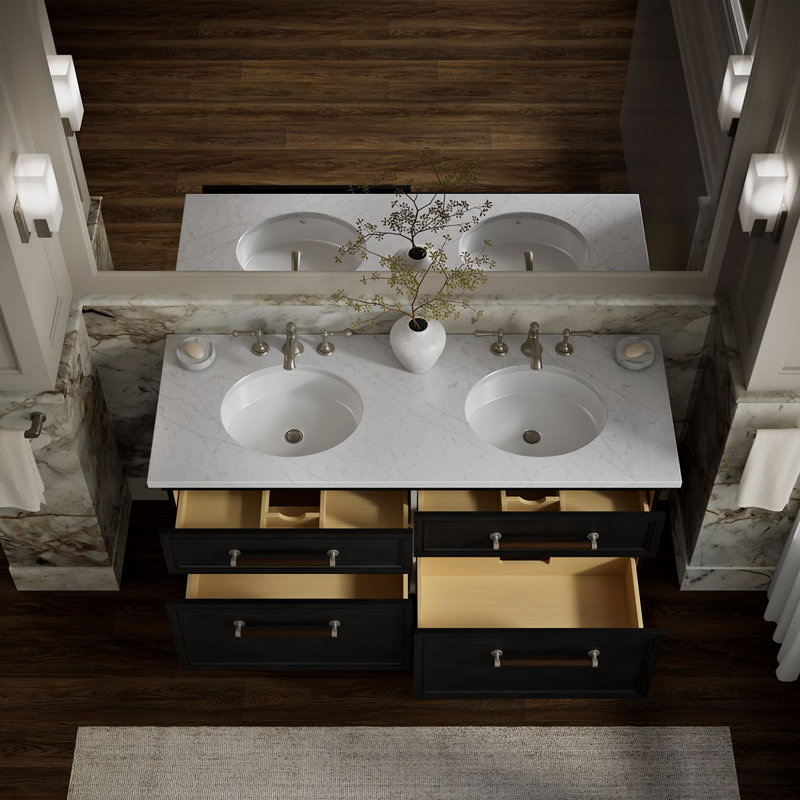 Artifacts Vanity 60 Inches, Black