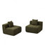 Canapé modulaire avec 2 coussins-849297453