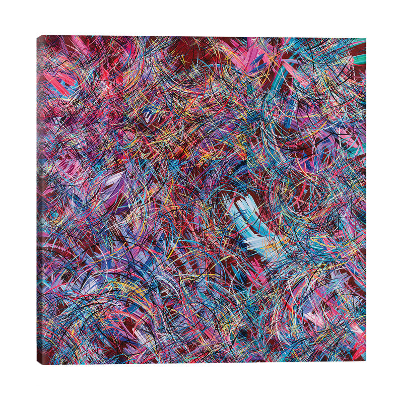 Regenaissance (Polyversikube5) - Wrapped Canvas Print, 66.04 cm H x 66.04 cm W x 1.91 cm D