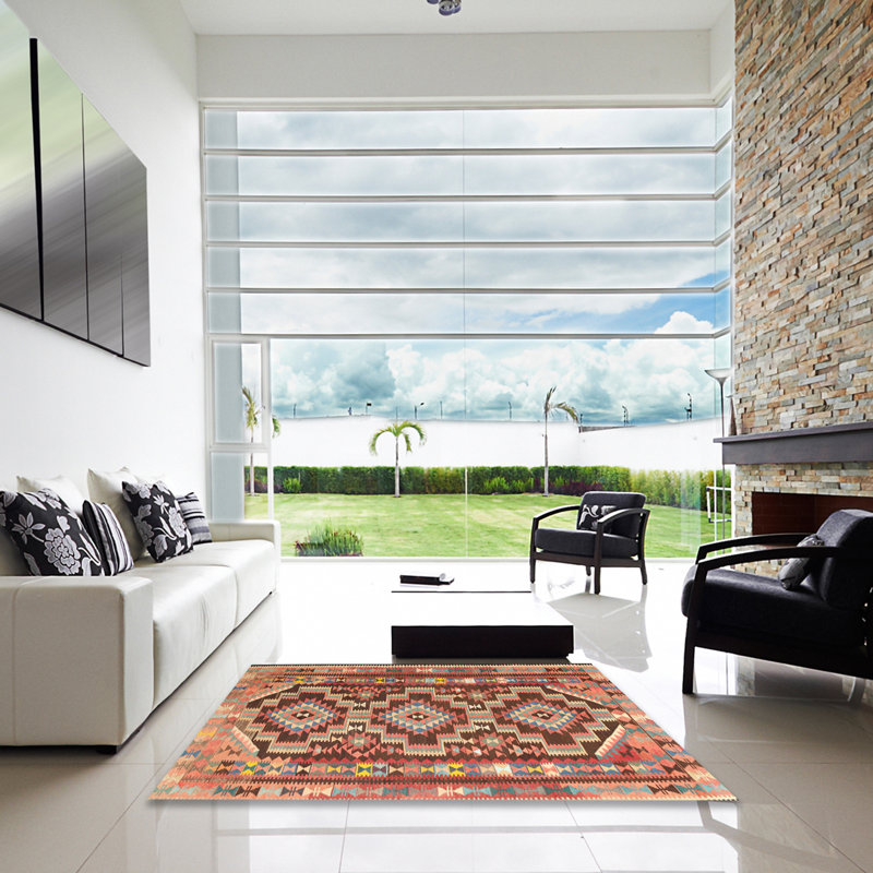 Oriental Indoor Rug, Square 6'