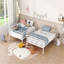 Lit superposé double au-dessus de double, blanc-2028735971