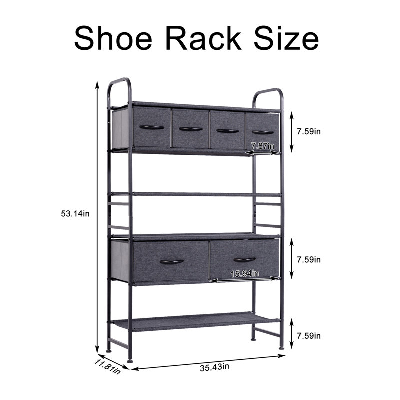 Range-chaussures 6 paires