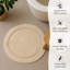 Polygala Cotton Round Bath Mat-1497133804