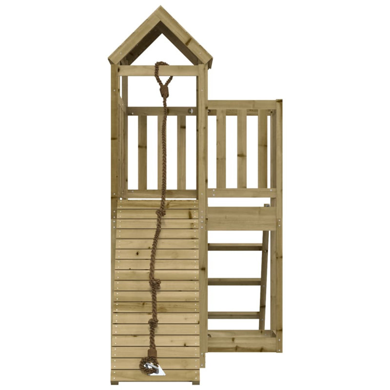 Durkee Freeport Park Swing Set, Impregnated Wood Pine