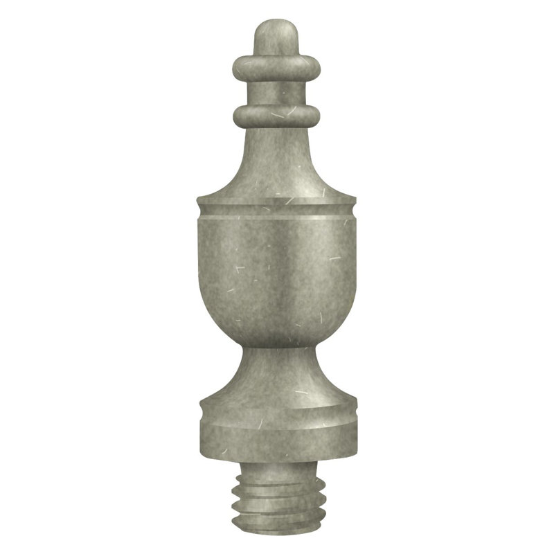 Embout de charnière central urn, Blanc, bronze clair