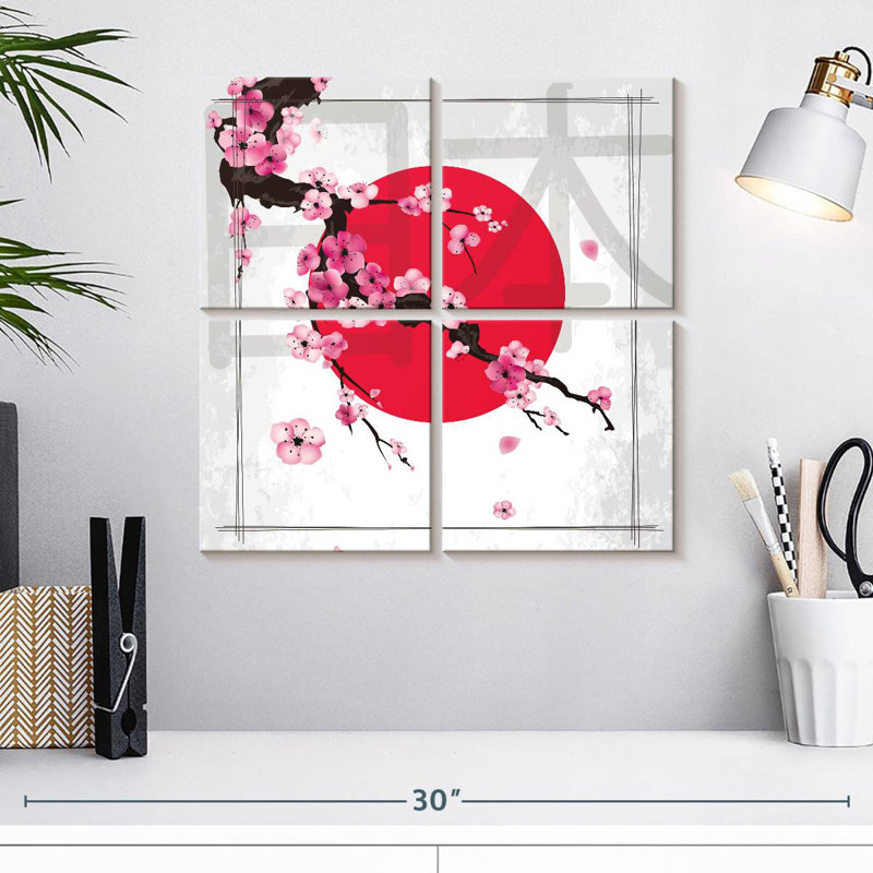 Illustration de sakura Harnek, H 18 po x l 18 po