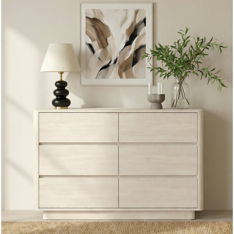 Commode 6 tiroirs l 47,2 po