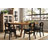 Farmhouse Dining Table Set, Solid Wood Extendable Dining Table And Rattan Back Dining Chair For Dining Room/Kitchen/Living Room-899954667-899954668