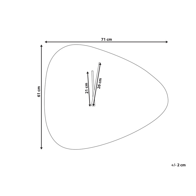 Bem Solid Wood Wall Clock