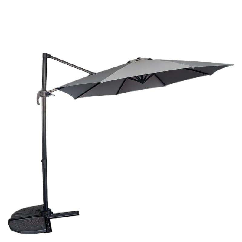 300cm Tilt Market Parasol, Grey