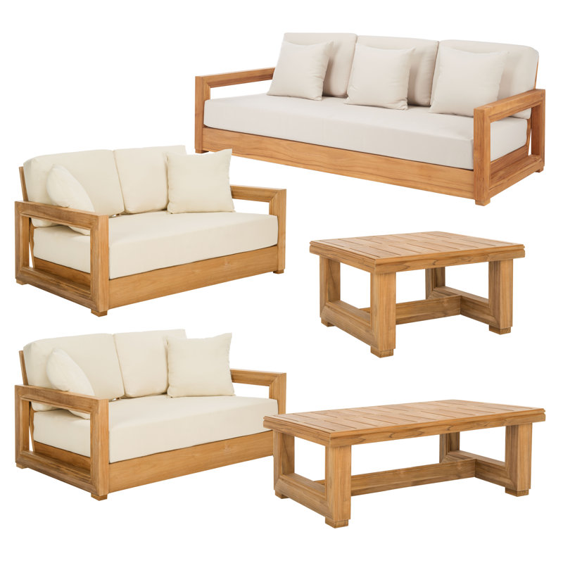 Melrose 5 Piece Outdoor Conversation Set