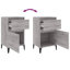 Luverne 40cm W Manufactured Wood Bedside Table-1737657579