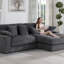 Canapé modulaire réversible 105 po Corduroy-1959174250
