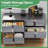 Dulane 4 Pieces Modern Highlgloss Bedroom Set, Gray-114140540