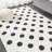 Colleps Polka Dots Ivory/Black Area Rug-1603153833