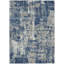 Tapis intérieur / extérieur bleu Caelan -1167860941