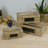 Fleetwood Wood 15.75 in. Brown Crates with Chalkboard Set of 3