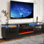 Meuble télé l 80 po avec foyer électrique et lumières DEL Keyle -1754370274-1788039500