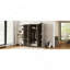 4-Door Wardrobe With 1 Drawer
