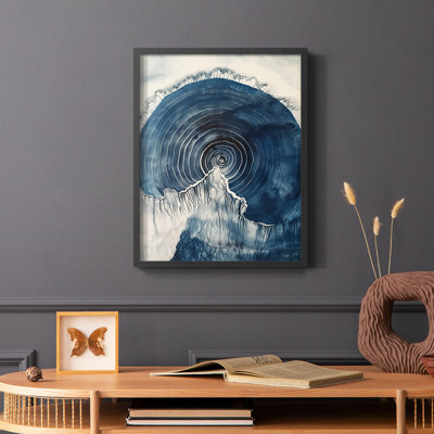Série ABSTRACT CCX - reproduction encadrée de qualité supérieure - prête à être accrochée - aucun clou requis