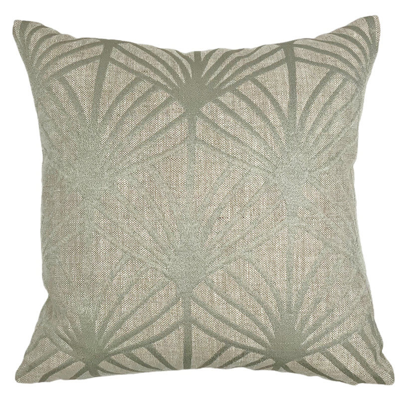 Lisbon Linen Square Throw Pillow Cover & Insert, Champagne