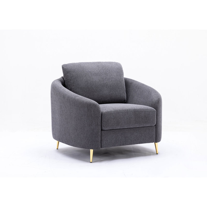 Fauteuil en lin Ayina