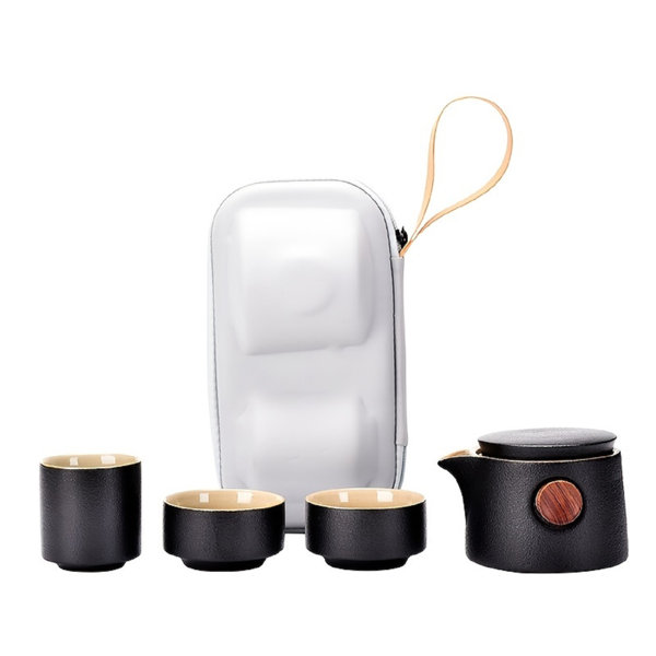 Portable travel tea set Simple kung fu tea set for home