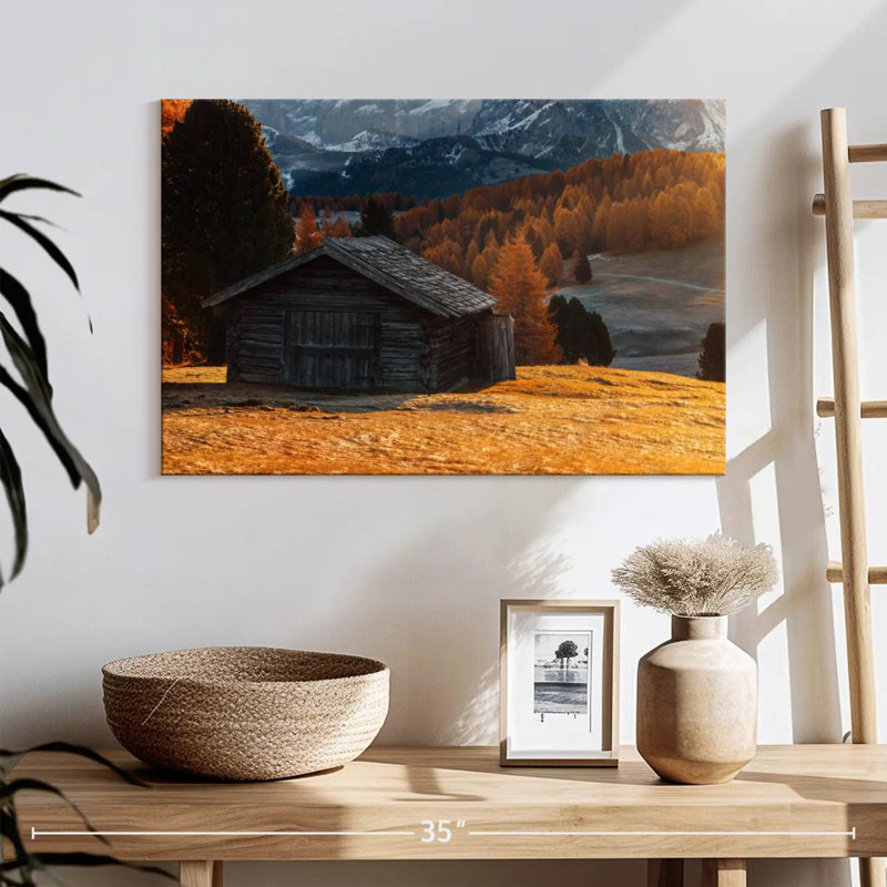 Alvord Woodshed Autumn, H 16 po x l 24 po