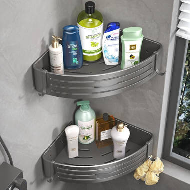 Rebrilliant Laniaya Stainless Steel Shower Shelf
