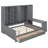 Wooden Daybed With Three Drawers, And All-In-One Cabinet, Desk And Shelves-115662292-115662289