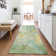 Machine Washable Indoor/Outdoor Xhevrie Sage Rug