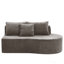 Canapé modulaire courbé Boneless-65629085