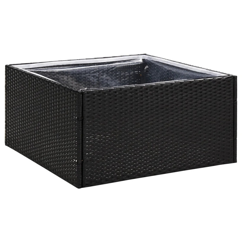 Alekxa Raised Garden Bed, Black