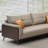 Office sofa leather simple business sofa set
