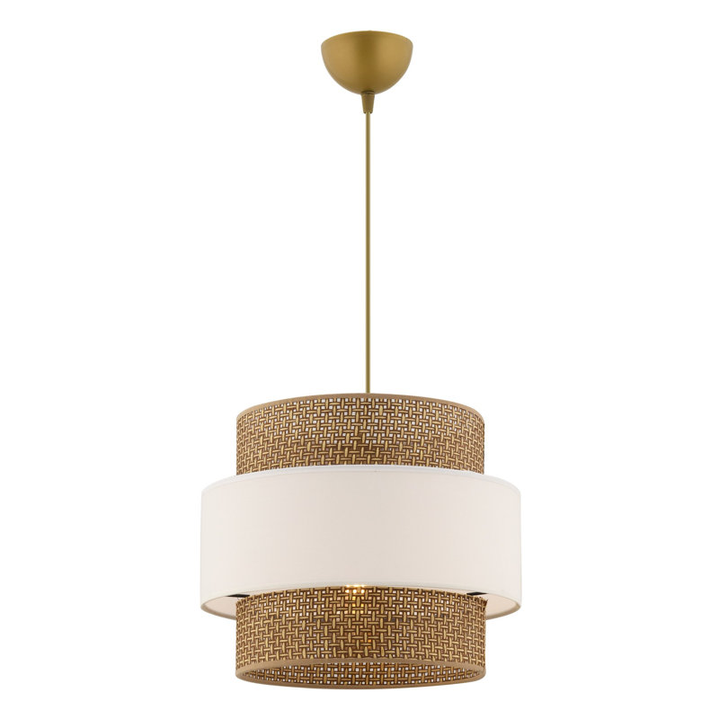 Chandelier, Beige / Blanc