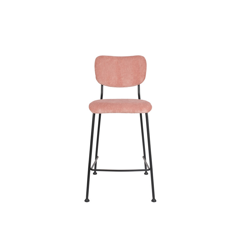 Benson Bar Stool, Yellow, Counter Stool (25” Seat Height)