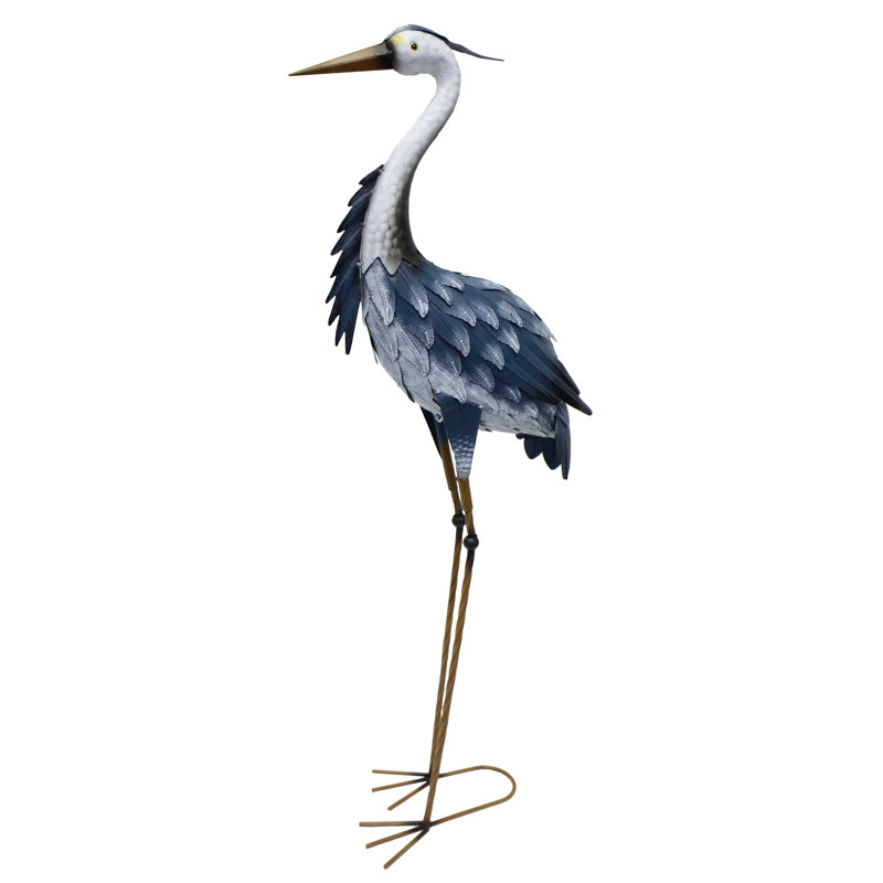 Standing Heron Statue