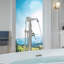 Robinet de baignoire monocommande à fixation au sol-86442141