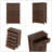 4-Piece Bedroom Set, Nightstand Included-1625840787