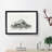 Mountain in Scotland in Abstract - Picture Frame Graphic Art Print-55726667-55726668
